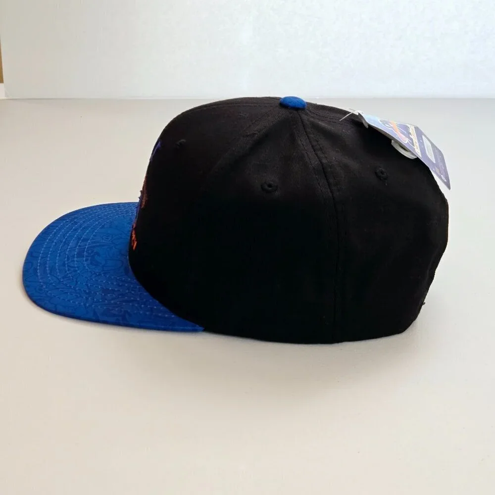 Space Jam Hat Cap Snap Back Black Blue A New Legacy Logo